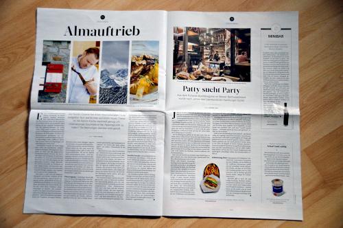 NUSSINGA Artikel in der Rubrik Minibar im Standard